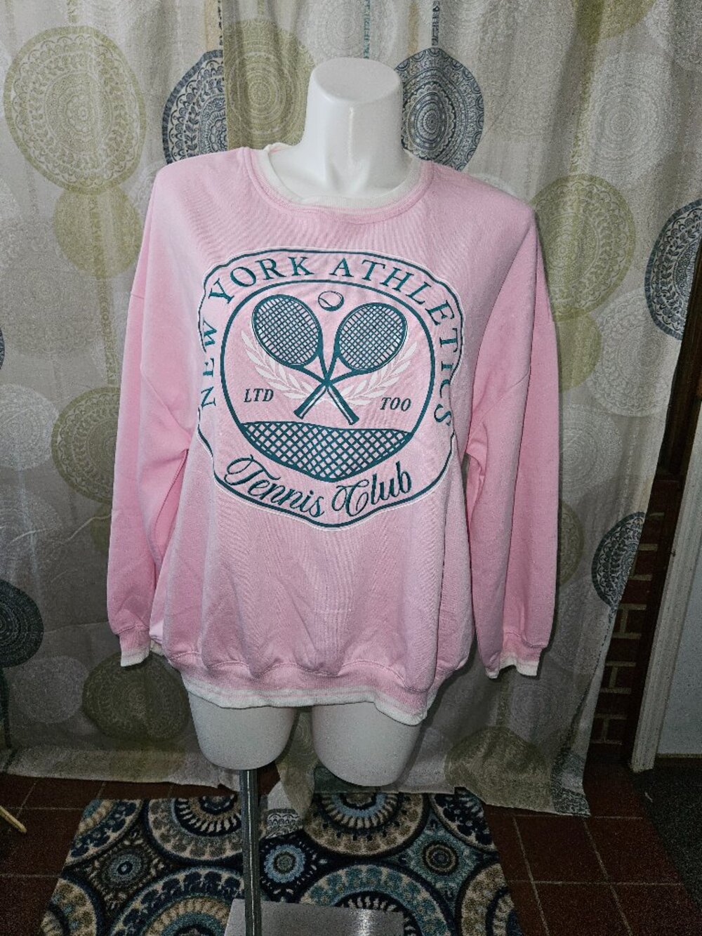 NWT Limited Too Ltd 2.0 Pink Crewneck Sweatshirt (XXL)